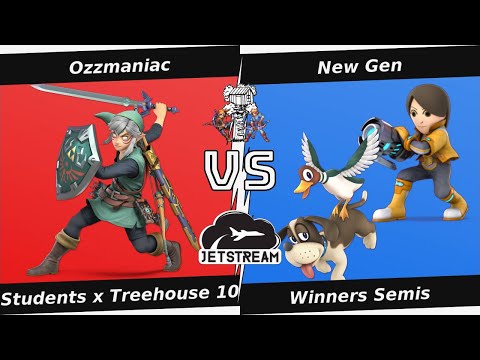 Students x Treehouse 10 Winners Semis - Ozzmaniac (Link) Vs. New Gen (Mii Gunner, Duck Hunt) Smash U