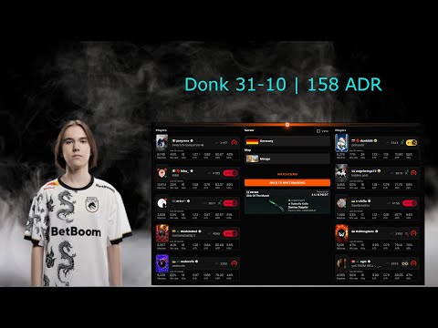 Donk w/ Angelwings73 vs Bibu | 31-10 | Mirage | Faceit