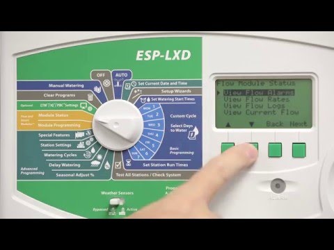 ESP-LXD Controller: Programming the Flow Smart Module: FloWatch, SEEF/SELF