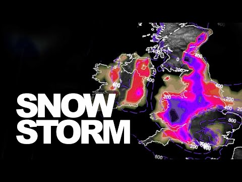 STORM GORETTI – Warning as dangerous SNOW STORM approach