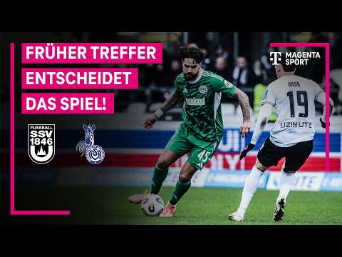SSV Ulm – MSV Duisburg, Highlights mit Live-Kommentar | 3. Liga | MAGENTA SPORT