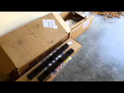 Installing a rough country 4 inch lift kit on a jeep tj (video 1)