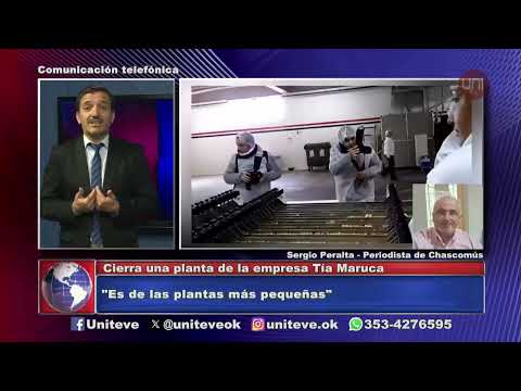 Crisis en la industria: cierra una planta de la empresa Tía Maruca