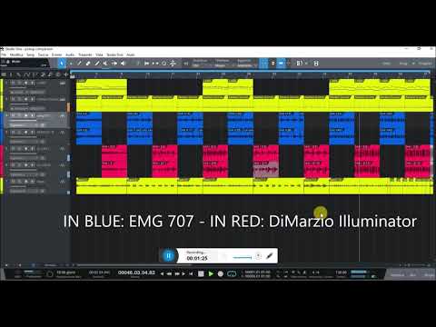 EMG 707 vs DiMarzio Illuminator