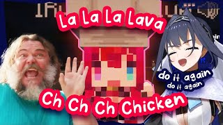 Kronii Teasing IRyS So Much She Ends Up Singing Steve's Lava Chicken Song 😂