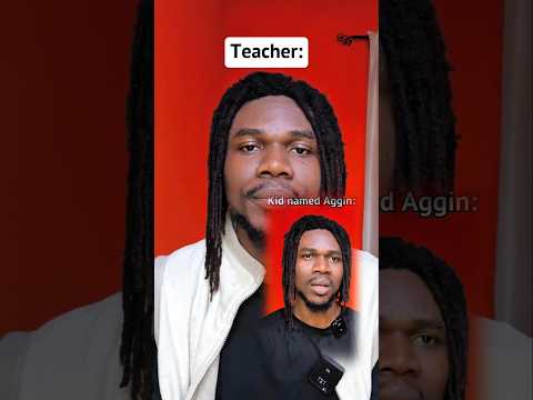 When your name is Aggin 🤣