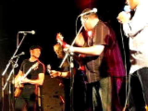 Jimi Hocking with Geoff Achison jamming with Lloyd Spiegel