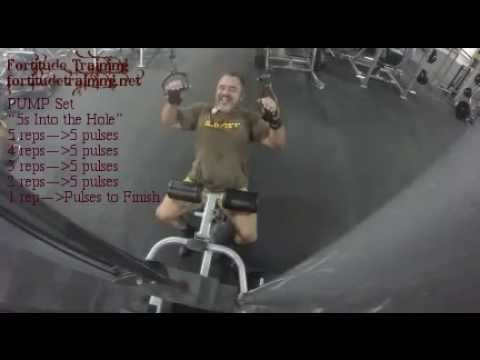 Fortitude Training Pump Set Technique: 5s Into The Hole