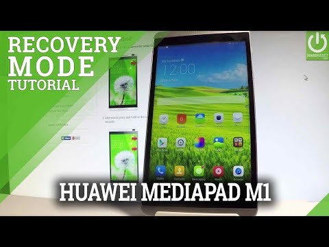 HUAWEI MediaPad M1 RECOVERY MODE / MediaPad Recovery Menu