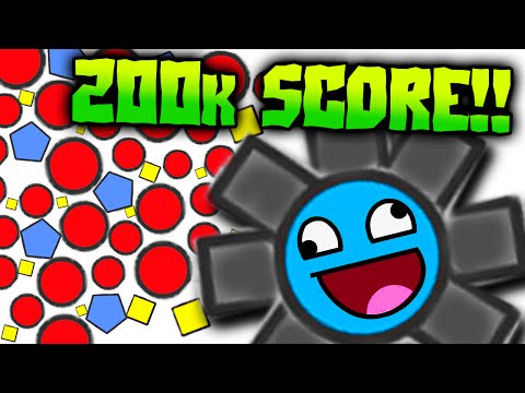 250,000+ SCORE! - AGAR.IO WITH TANKS! (Tanks.io / Diep.io)