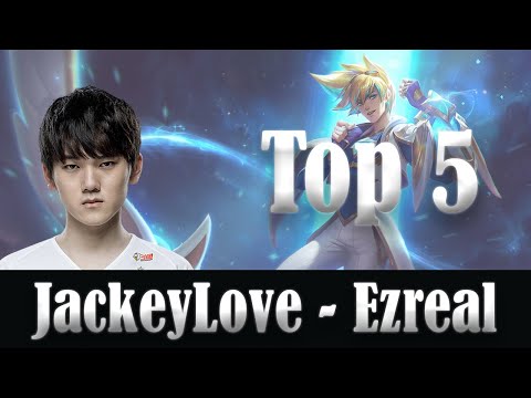 JackeyLove (Ezreal) Top Plays - Top Esports vs Dominus Esports, LPL 2020 Summer Week 8 Highlights