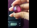 Natural ruby 56.78 cts Burma, Myanmar Light heated