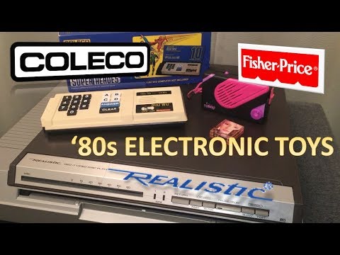 '80s Toys: Realistic CED Player - Pocket Rocker - Coleco Quiz Wiz