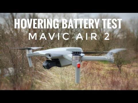 DJI Mavic Air 2 Flight Time Test | Hovering Battery Test
