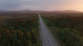 Perelka campervan drive away (Lapland)