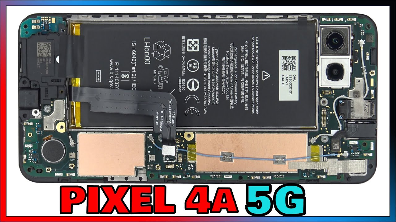 Google Pixel 4a 5G Disassembly Teardown Repair Video Review