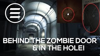 Going Down The Fort Vaux Hole!! - (Getting out of the map, behind the zombie door and down the hole)