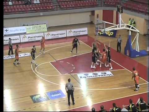 OLYMPIA LARISA  vs MAROUSSI B.C FT 74-90 2009-2010
