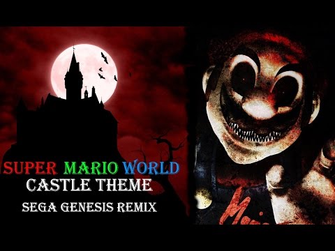 Super Mario World - Castle Theme(Sega Genesis Remix) Video
