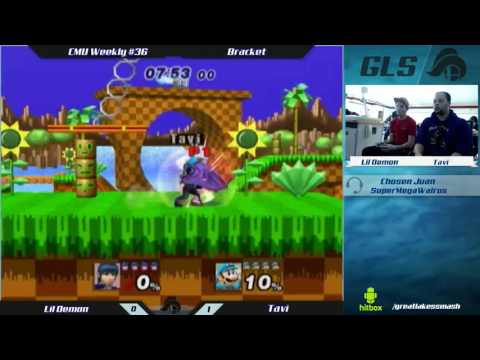 CMU Weekly 36 - Lil Demon (Jigglypuff/Marth) vs. Tavi (Yoshi/Luigi)