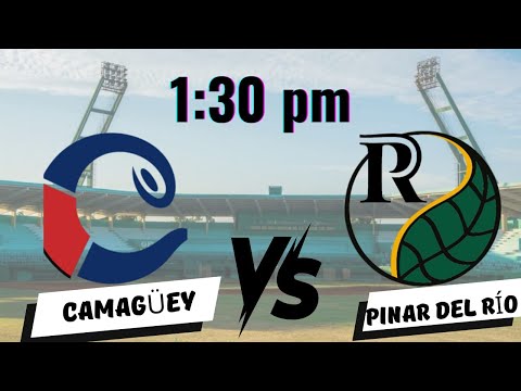 Pinar del Rio vs Camaguey. juego 3 en vivo
