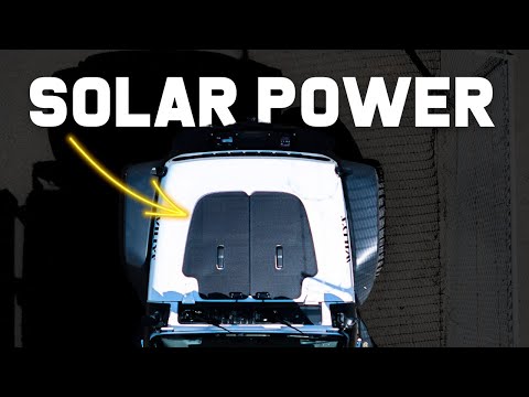 The Hood Mounted Solar Panel YOU NEED!