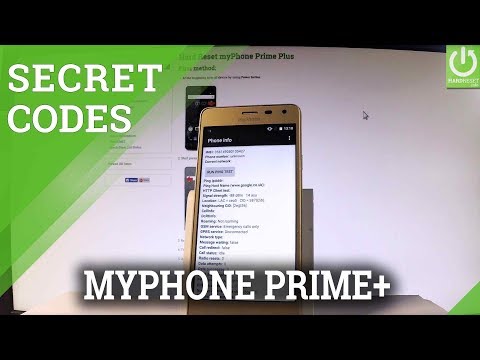 myPhone Prime Plus CODES / Hidden Menu / Advanced Features