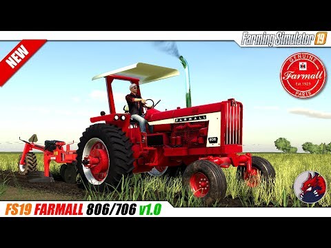 FS19 | FARMALL 806/706 v1.0 - review