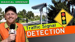 How do stop lights "see" your car (to turn green)?