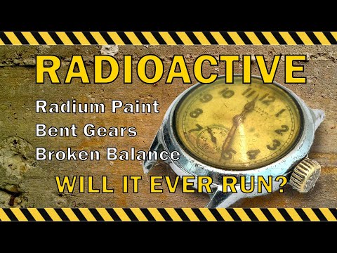Watch Repair - WWII U.S. Military Ordnance Dept with Radioactive Paint - Waltham 1942