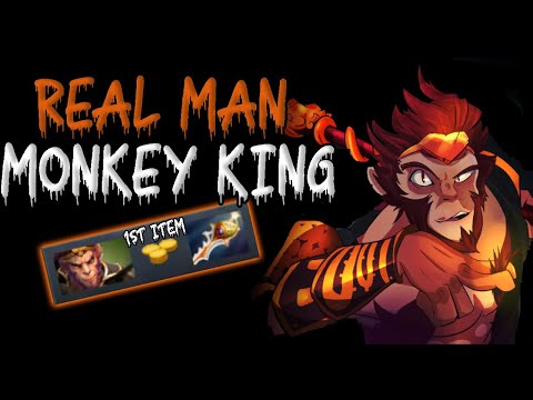 How Real Man Playing Monkey King, First Item Divine Rapier