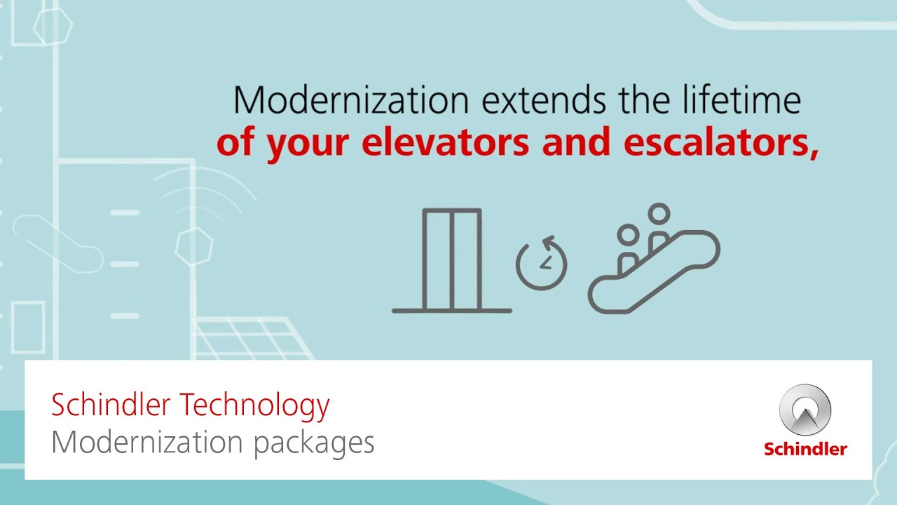 Schindler Technology – Modernization packages
