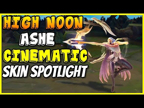 High Noon Ashe Cinematic Skin Spotlight - League of Legends