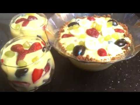 fruit custurd recipe | easiest fruit custurd recipe