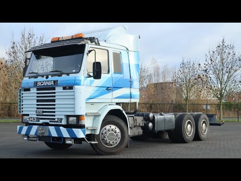 Scania 142 6x4 chassis '1988 REF 111581