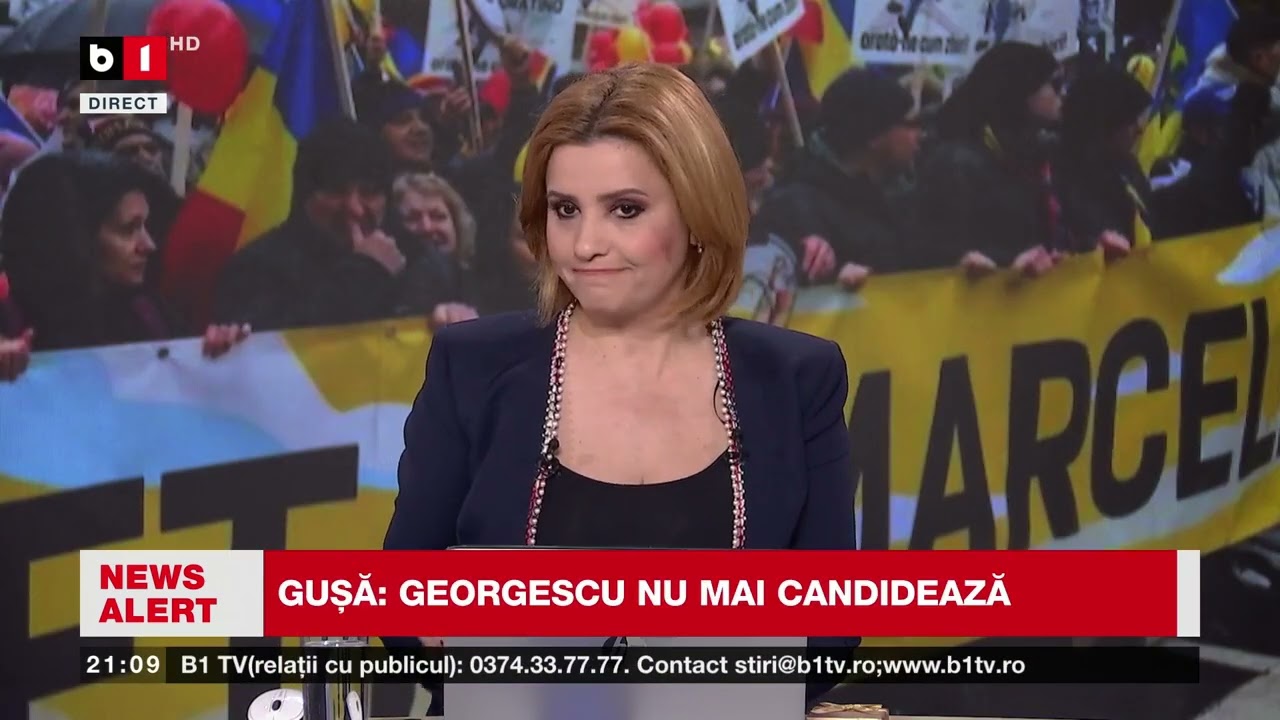 SPECIAL B1.CE SE VA DECIDE MÂINE LA LONDRA DESPRE RĂZBOI/MISTER: RENUNȚĂ GEORGESCU LA CANDIDATURĂ.P2