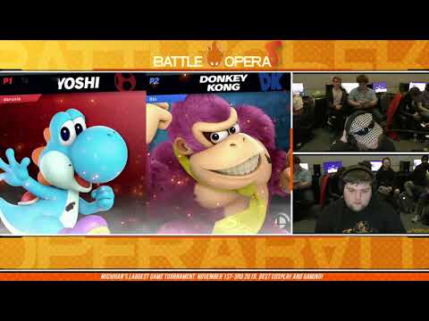Youmacon 2019 SSBU - Icon | Darunia (Wii Fit/Yoshi) vs Runes (DK)