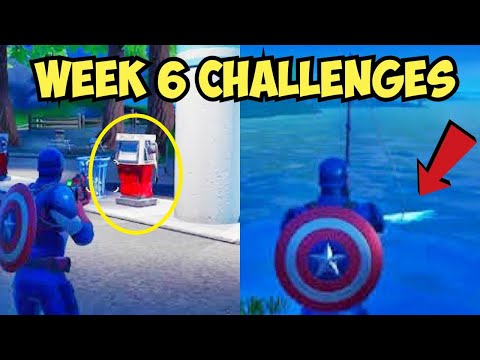 How To Do ALL Week 6 Challenges - Fortnite Chapter 2, Season 3