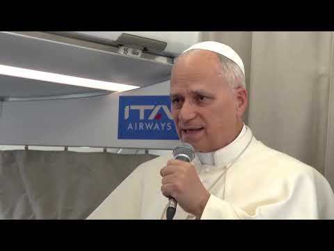 Pope Leo XIV calls creation of Palestinian state “the only solution” to Israeli–Palestinian conflict