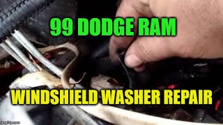 '94-02 DODGE RAM windshield washer repair