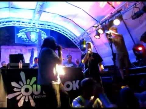 SOLO BANTON and CHARLIE P sing brand new tune "WANT COME TEST" at OUTLOOK FESTIVAL 2012
