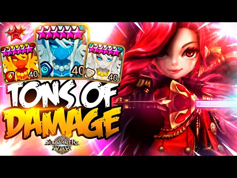He SURPRISES Enemies with LISA and TRIPLE IFRIT - Summoners War