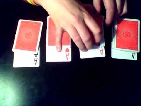 The Fantabulous Four Aces - Card Trick