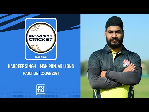 POTM: H.Singh - PNL vs AMD | Highlights | ECS Cyprus, 2024 | 25 Jan 2024 | ECS24.036