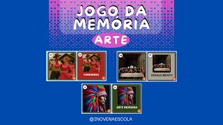 Jogo da Memória de Arte