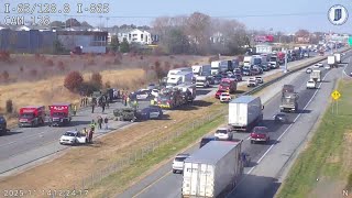 Indiana National Guardsman dead, 3 more injured after I-65 crash in Boone County