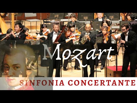 Mozart - Sinfonia Concertante for Four Winds in E-flat major,K. 297b クラリネット協奏曲