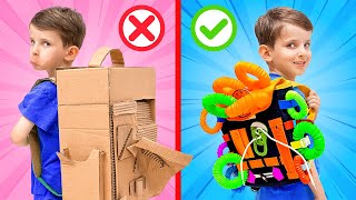 Alex Needs a New Backpack — Eva Has a Fun Idea