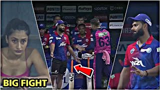 Rishabh Pant And Jos Buttler Big Fight In Ground | Delhi Capitals vs Rajasthan Royals, Big Drama,IPL