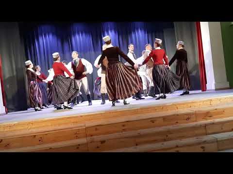 DEJU KOLEKTĪVS KONCERTS STRAUPES KULTŪRAS NAMĀ DEJU KOLEKTĪVS VIDZEME  SIRSNĪGS PALDIES